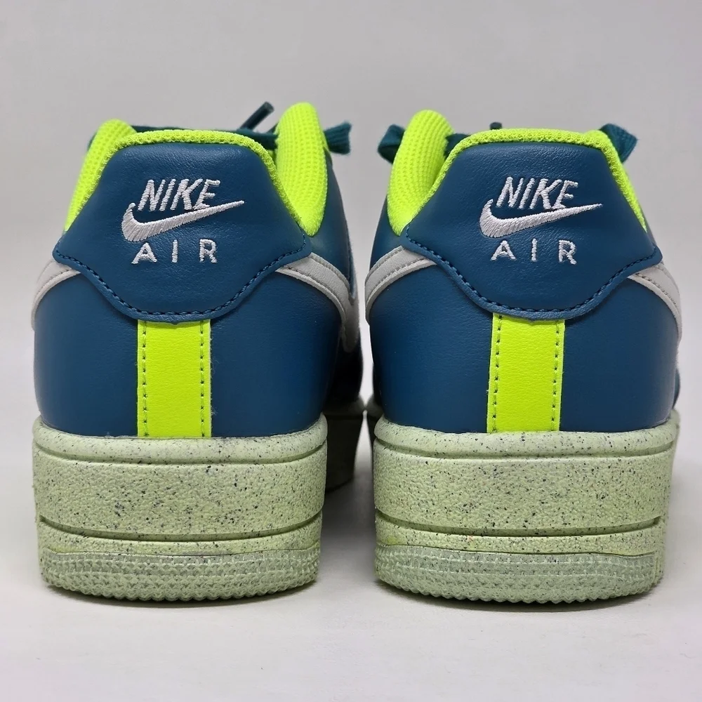 Nike Air Force‎ 1 Low Crater Bright Spruce Volt DM1086-300 GS Youth Size 5Y New